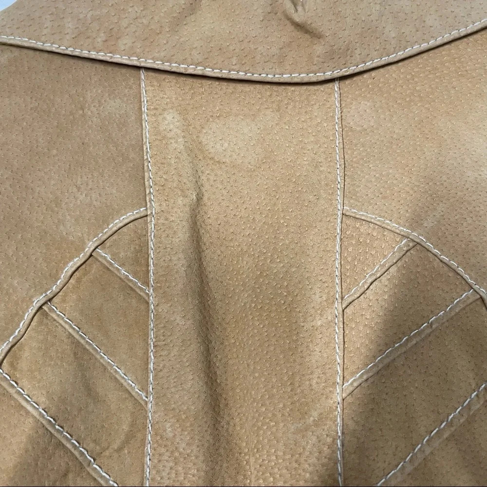 Vintage Styles 100% Genuine Leather Coat Jacket size M - Picture 8 of 15
